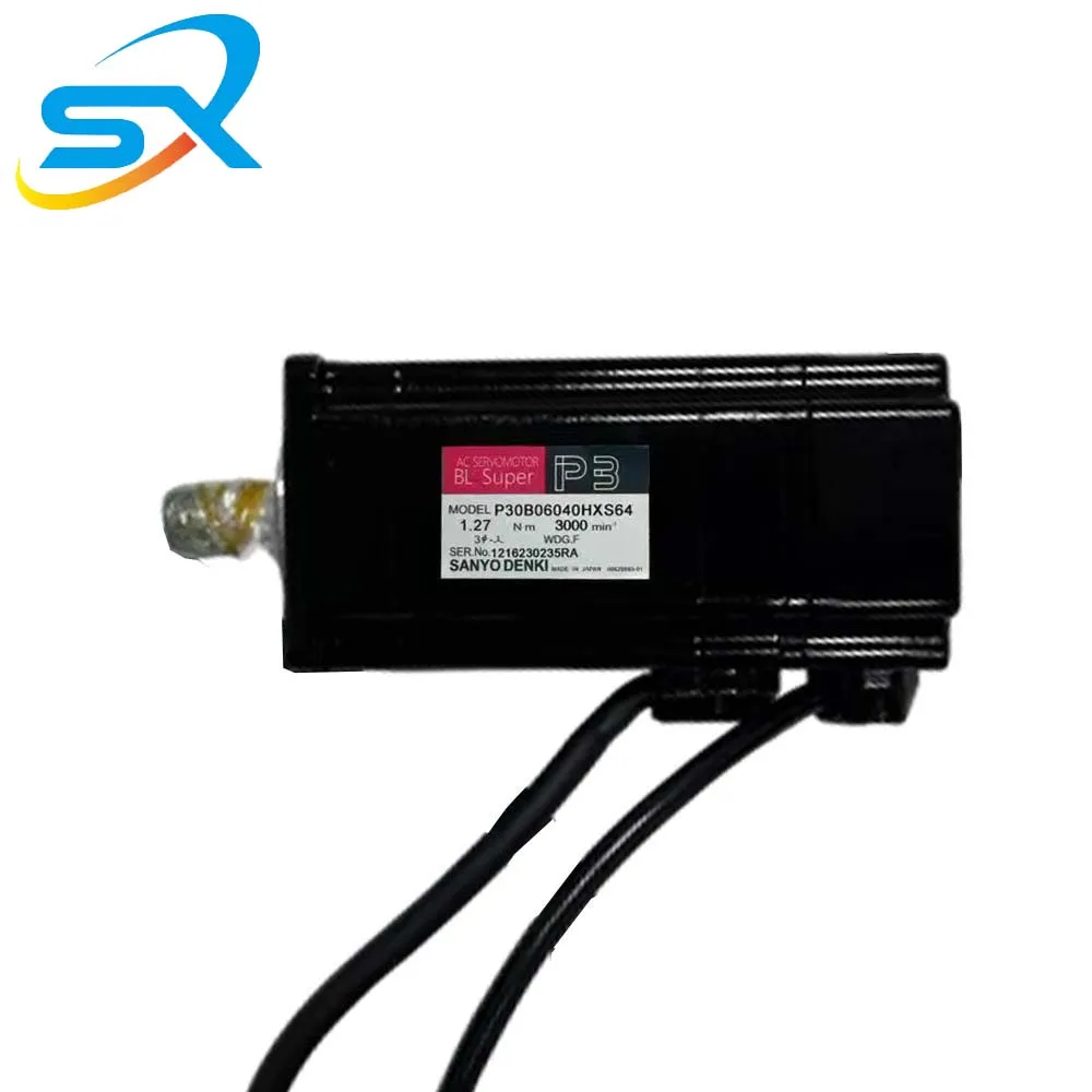 SANYO DENKI P30B06040HXS64 400w AC Servo Motor For Robotics with Warranty Negotiated sale