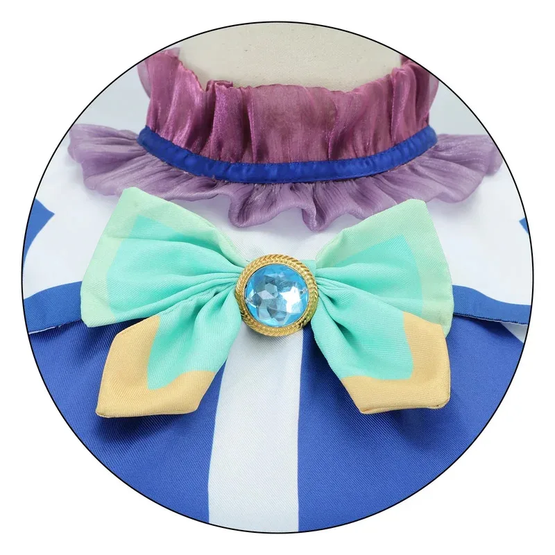 AIAI 2025Anime KonoSuba God's Blessing on This Wonderful World Cosplay Aqua Costume Uniform Wig Dress Set Party Outfit