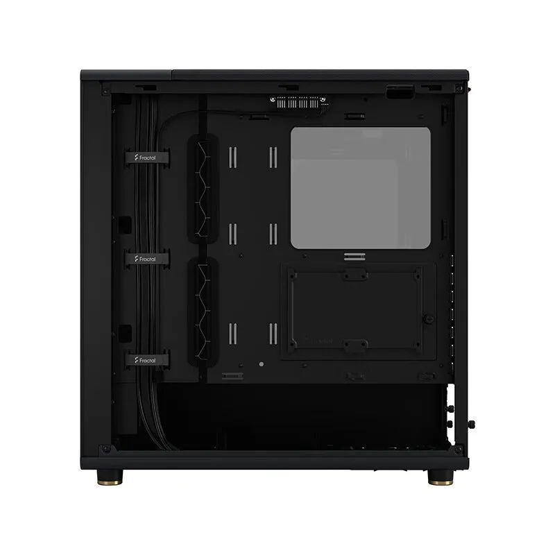 Imagem -05 - Refrigerado a ar Desktop Inferior Walnut Oak Board Case Fractal Design North Middle Tower Mesh Suporte Atx M-atx Mini-itxmotherboard