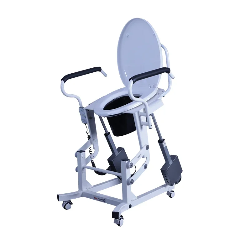 

Powered toilet seat riser for elderly and pregnant women movable toilet lifts