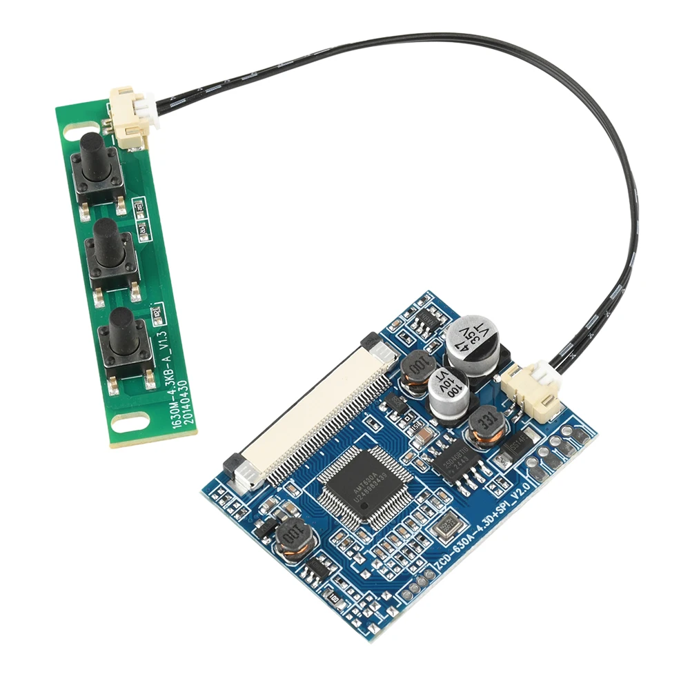 

LCD Display Driver Board Module 5 Inch 800x480 Kit Display Motherboard for Car Audio and Video Digital Multi-function Display