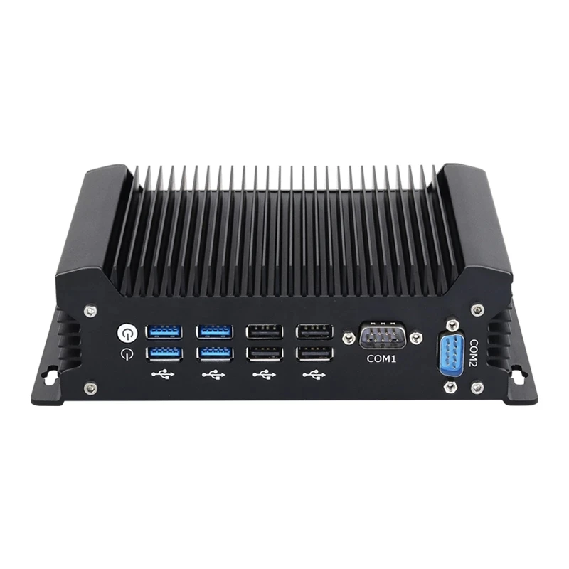 Imagem -03 - Industrial Mini pc Fanless Intel Core i7 10610u i5 10210u 4278u Lan com Cartão Sim do Computador Desktop Usb hd Vga Wifi Win10