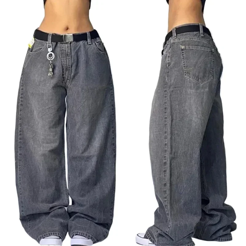 Y2k 90s Southpole Jeans Embroidered Letters Graphic Baggy Jeans