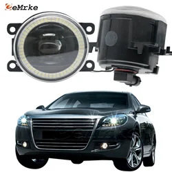 Led Fog Lights For Renault Talisman Samsung SM7 L47 2011 2012 2013 2014 2015 Car PTF 15W 12V Angel Eyes DRL Daytime Running Lamp