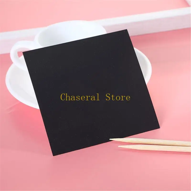E7CE 24Pcs Scratch Paper Drawing Toy Teaching Aid for Kids Kindergarten Hand Painting