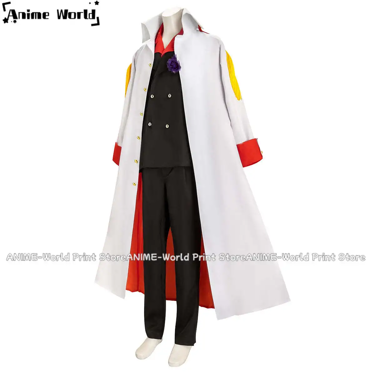 《Custom Size》Anime Red Film Sakazuki Cosplay Costume Party Christmas Halloween Custom Made Any Size