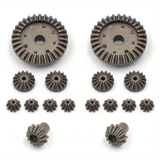 Metal Upgrade Differential Gear For WLtoys 12428 12423 12429 12427 124018 124016 124019 124017 144001 144002 144010 RC Car Parts