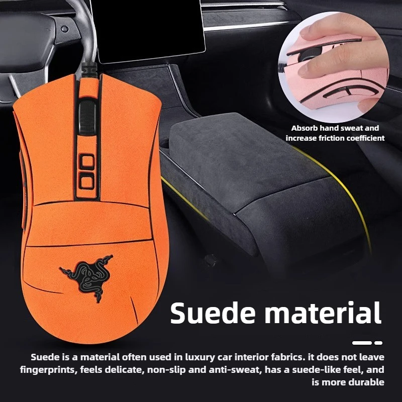 

Gamers Choice: Durable Anti-Slip Grip Tape & Sweat-Absorbent Sticker Film For Razer DeathAdder V2 Pro