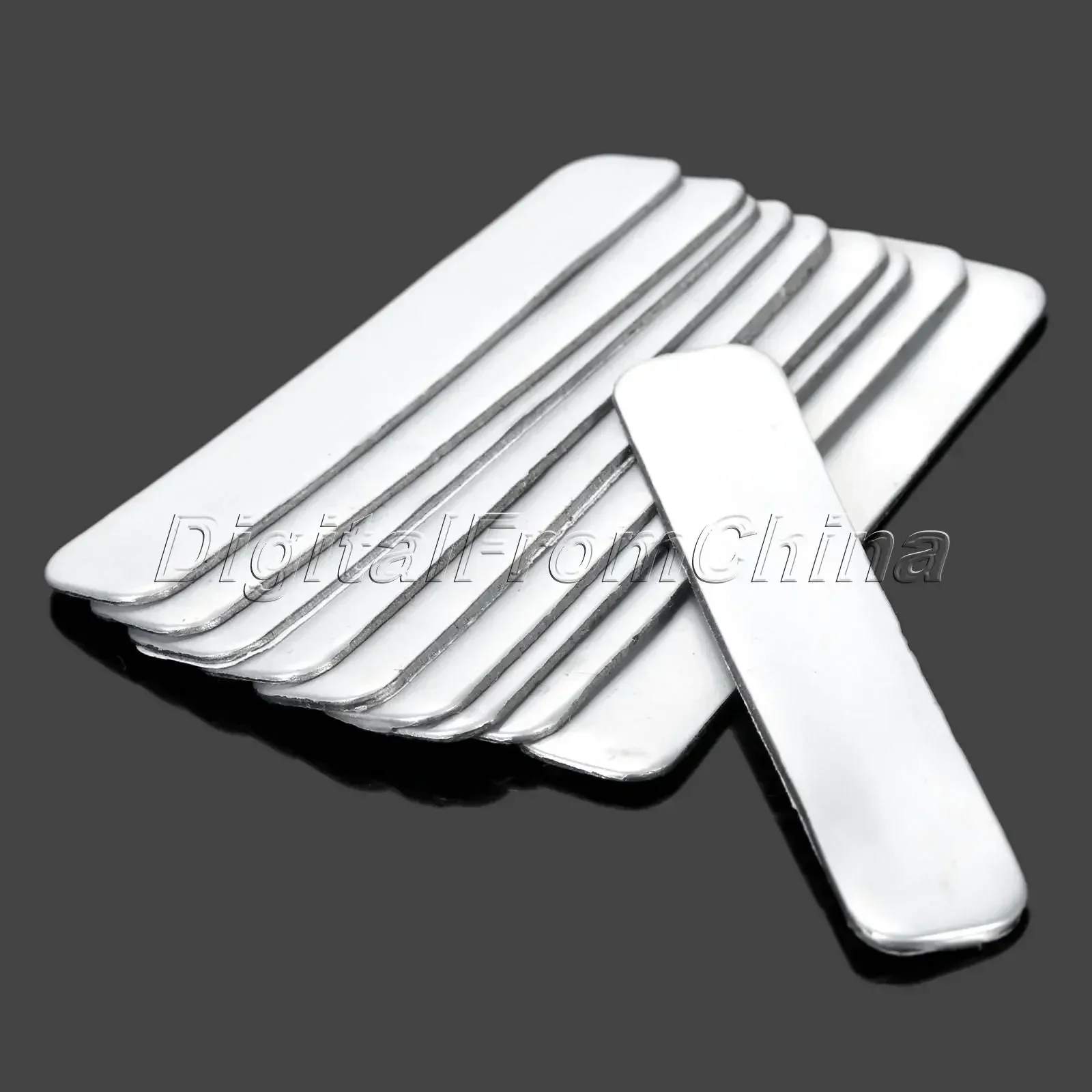 gohantee 10 Pcs Lead Tapes Add Weight For Golf Club Accessaries Tennis Racket Iron Putter Golf Training Aids Weighted Lead Tapes