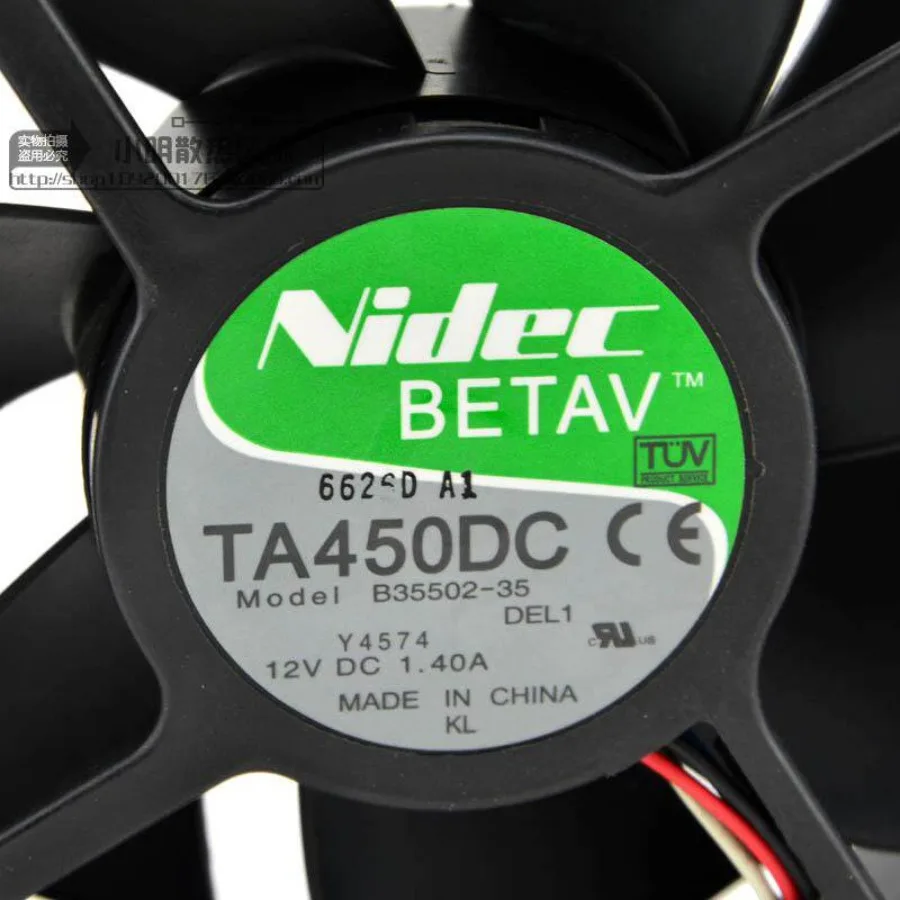 AA + for NIDEC DELL chassis/violent fan B35502-35 12038 12V 1.4A 12cm large air volume