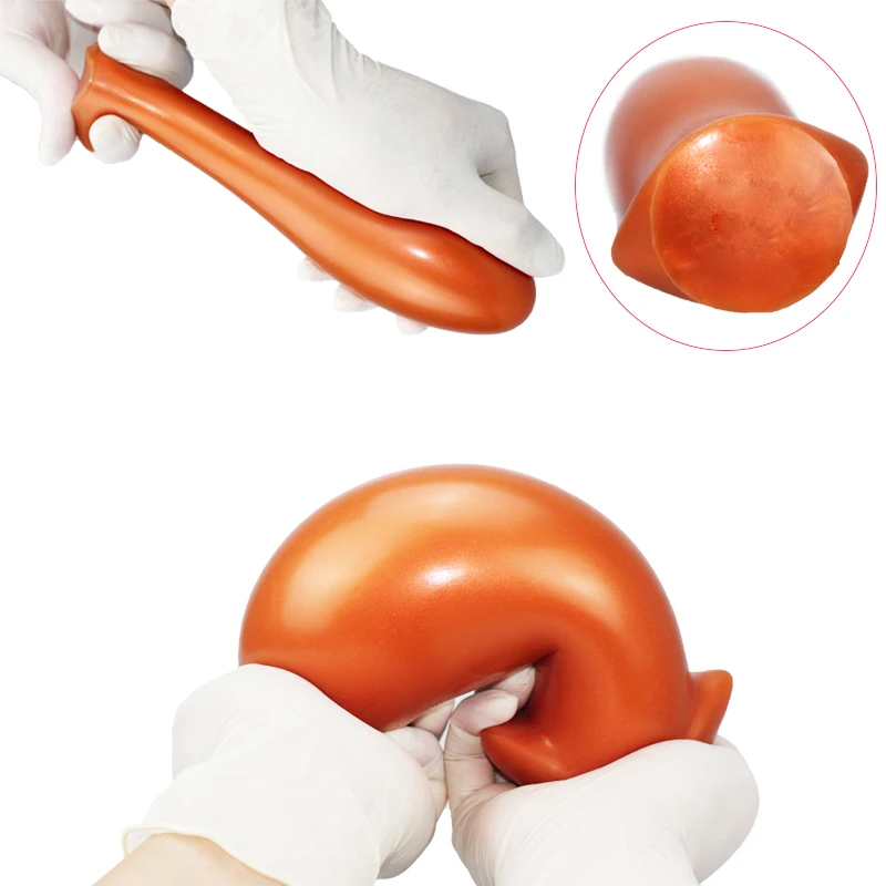 Large Silicone Dragon Egg Anal Plug Soft Comfortable Anal Dilator Vaginal Masturbator Adult Sex Toy - Image 6