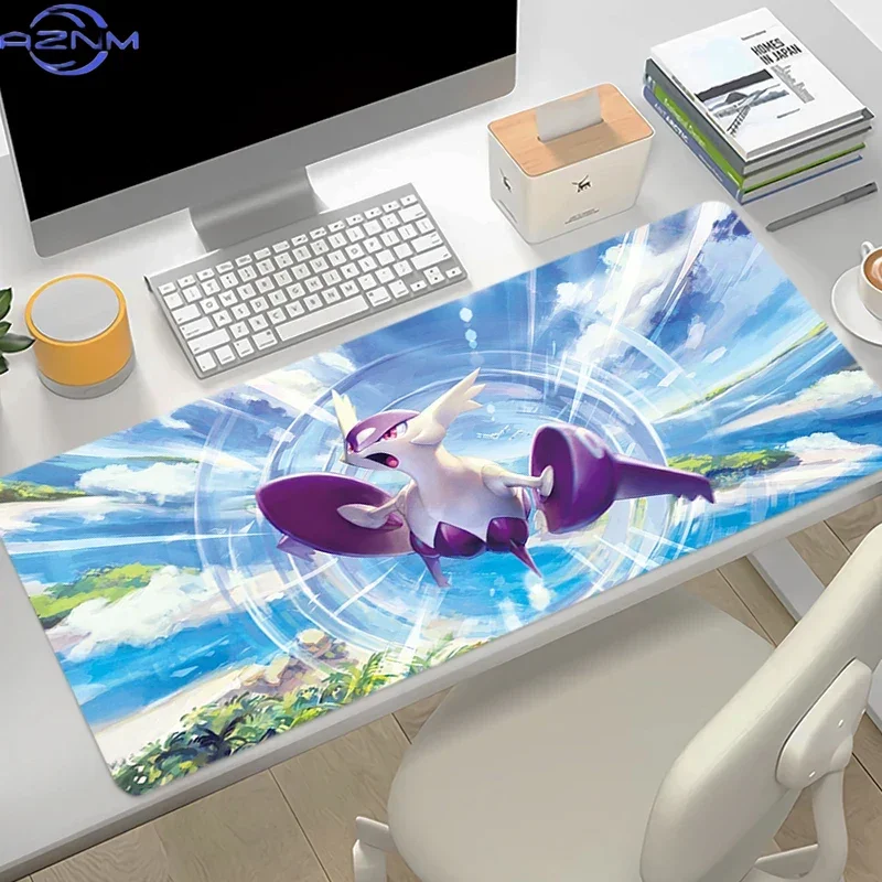 Dynamic Cosmic Lightning Explosion Anime Cartoon Mouse Pad, Rubber Non Slip Desk Mat for Gaming Desktop Decor