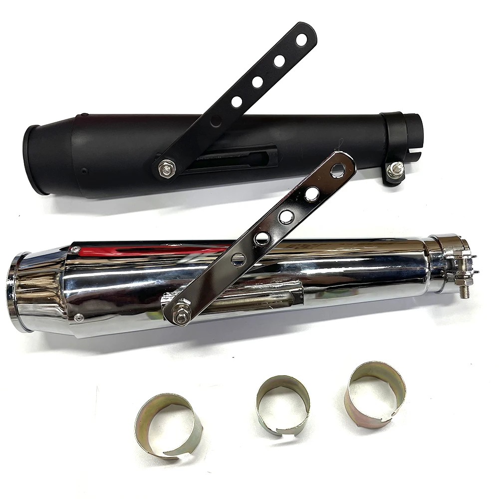 

universal exhaust Motorcycle retro x4 pipe suitable for 38mm, 40mm, 42mm,and 45mm