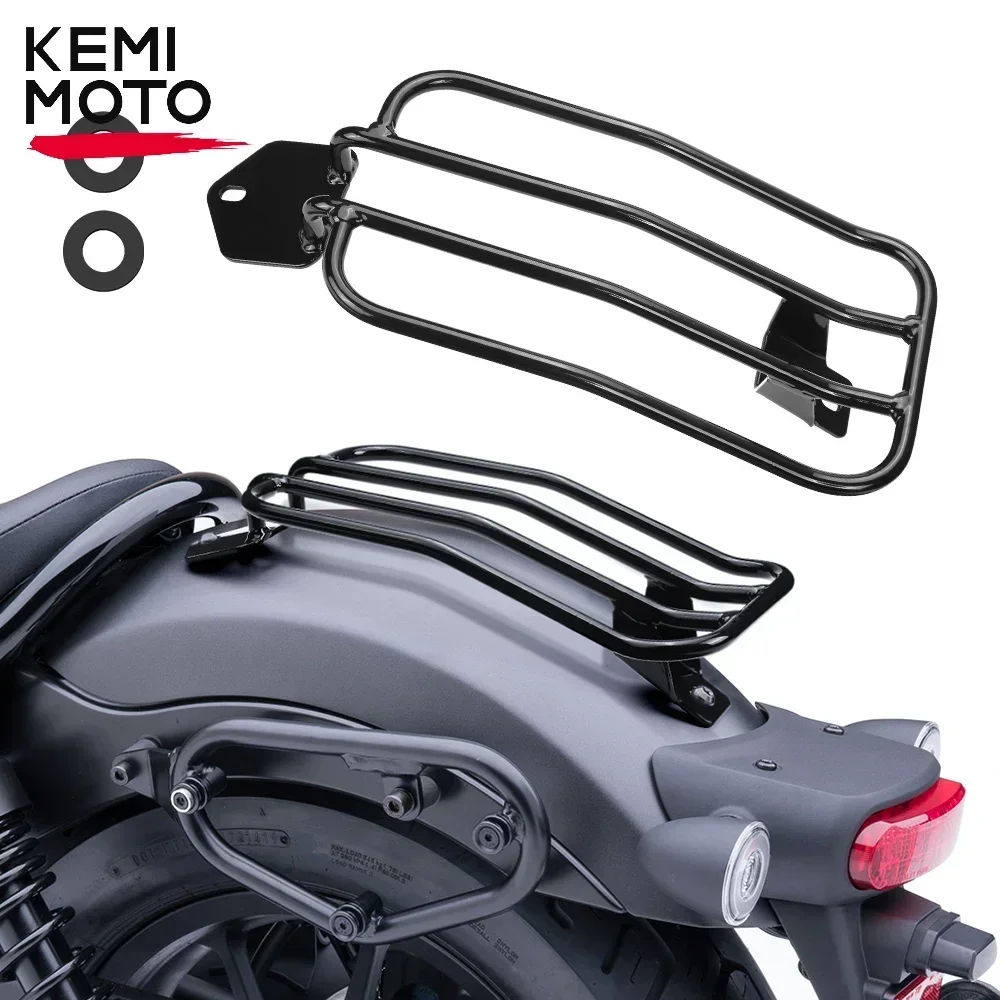 

CMX1100 Luggage Rest Racks For Honda Rebel CMX 1100 DCT CM1100 Motorcycle Cargo Shelf Bracket Rear Carrier Bearing Capacity 25KG