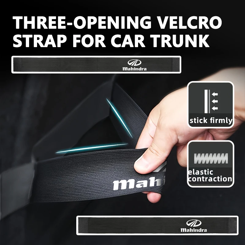 Accesorios de correa elástica anticaída para almacenamiento en maletero de coche, para Mahindra Bolero KUV100 ‌   Roxor ‌   Pik Up Pik Up 4x4 Thar