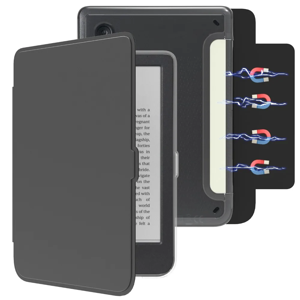 Afneembare hoes voor Kobo Clara Kleur B/W 2E 6 " Case Smart Adsorptie Zachte TPU-rand Harde PC-achterkant Auto Sleep/Wake