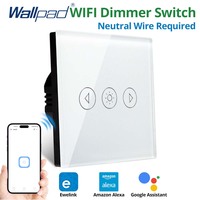 Wallpad Dimmer Wifi Touch Switch EU Smart Home Switches Ewelink App Works With Google Home Alexa Voice Control 500W AC90-250V