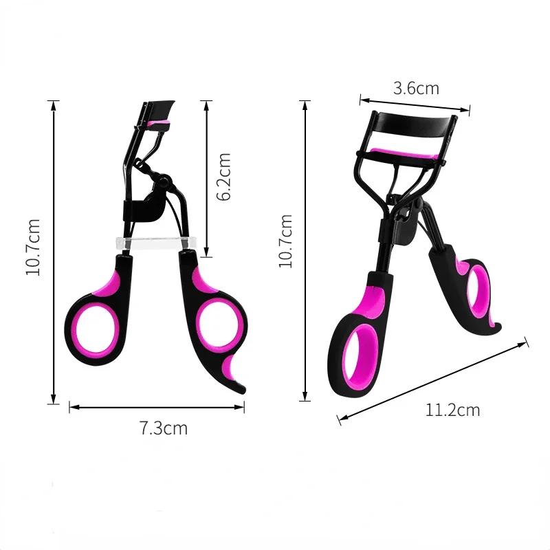 Eyelash Curler for Women Professional Eyelashes Curling Tweezers Clips Long Lasting Eyes Makeup Beauty Tools Fits All Eye Shapes