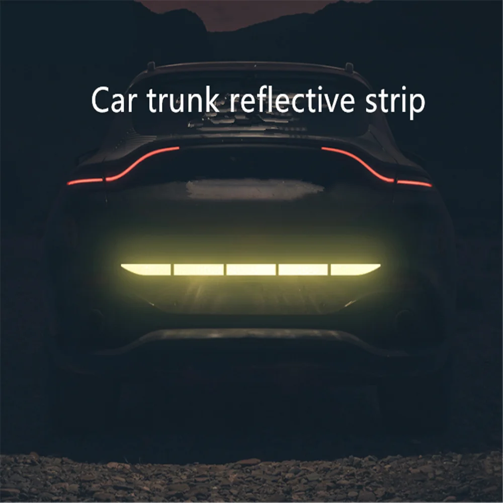 Autocollant réfléchissant de voiture, 5 pièces/ensemble, pour Nissan x-trail Qashqai Altima 370Z Xmotion