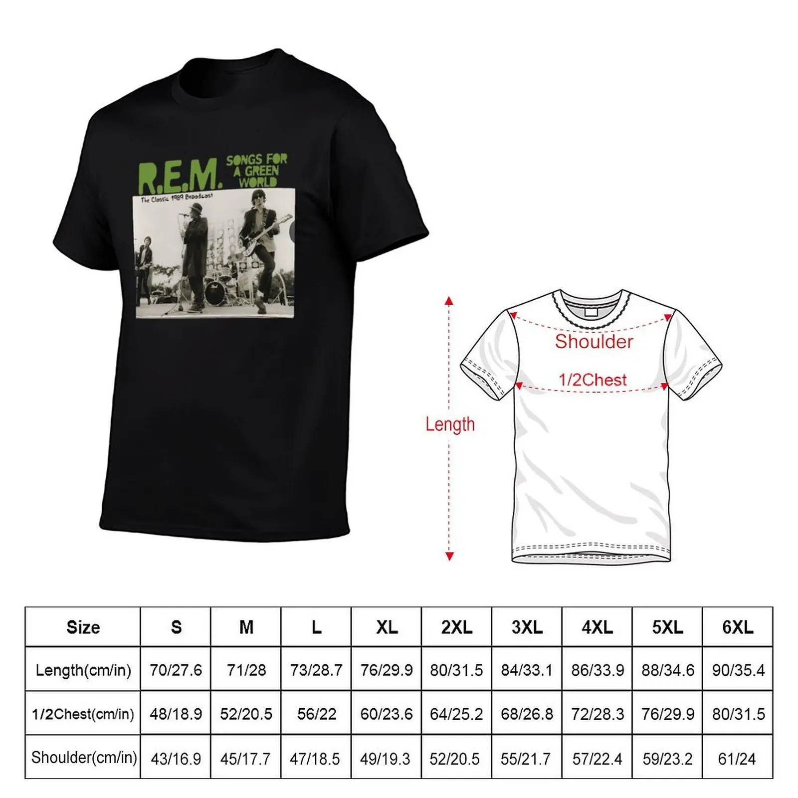 a green world T-Shirt cotton t shirts man 100% t shirt for man man t shirt luxury T-shirt