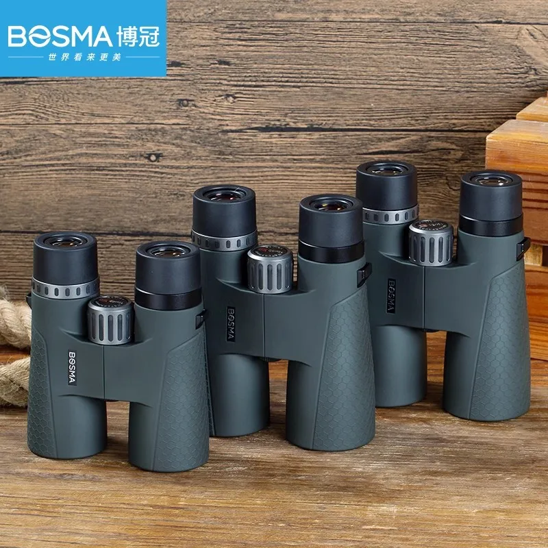 BOSMA Bee Tiger 10x42 10x50 12x50ED high-definition high magnification wide-angle bird watching and outdoor hiking binoculars