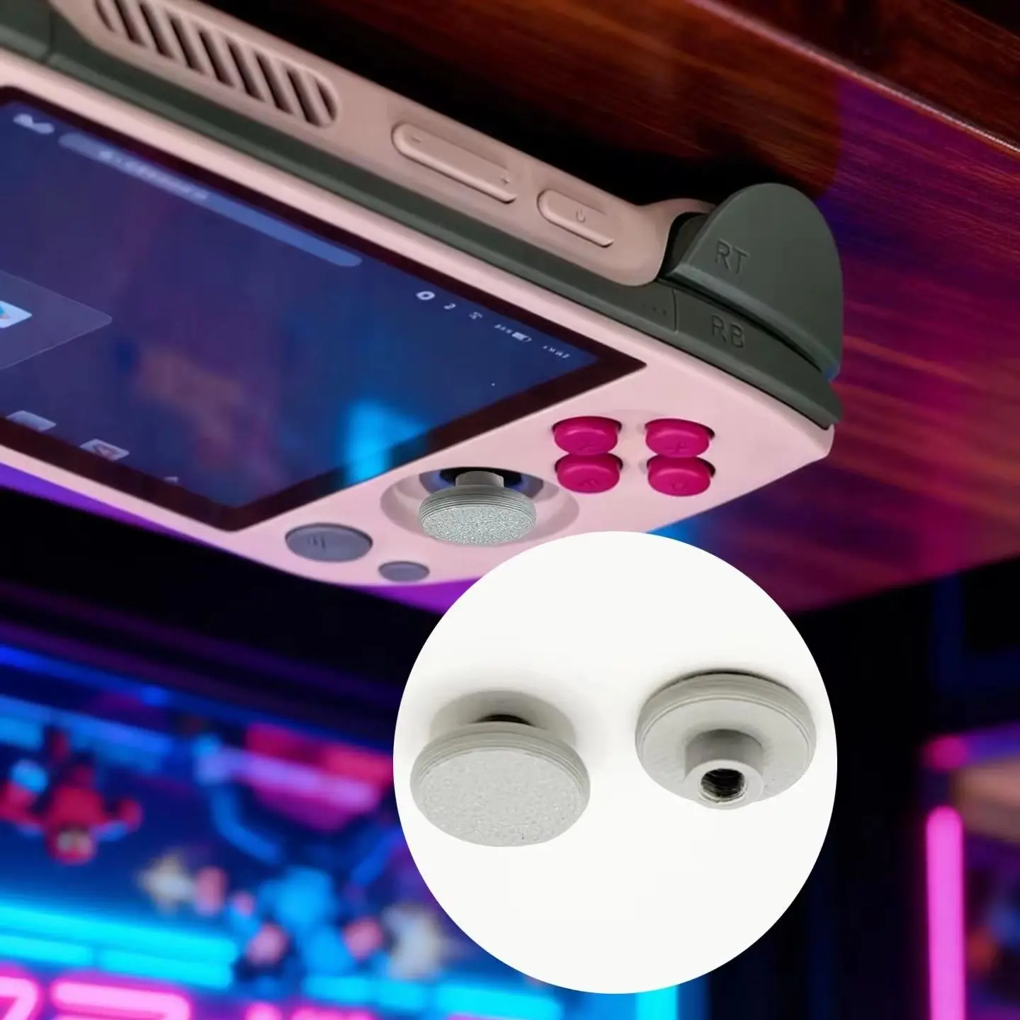 

Rocker Cover for AYANEO Pocket AIR Mini Joystick Caps Anti-slip and comfortable enhancing your gaming experience 1 pair