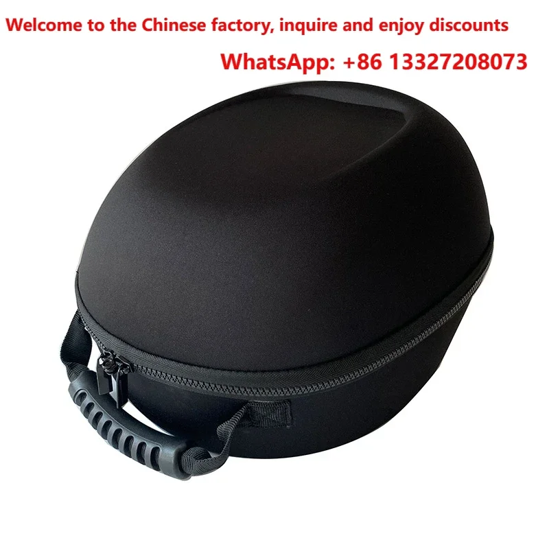 EVA Helmet Storage Bag Backpack, Hard Protective Case with Liner for Biking, Skiing, Climbing, Riding Helmet