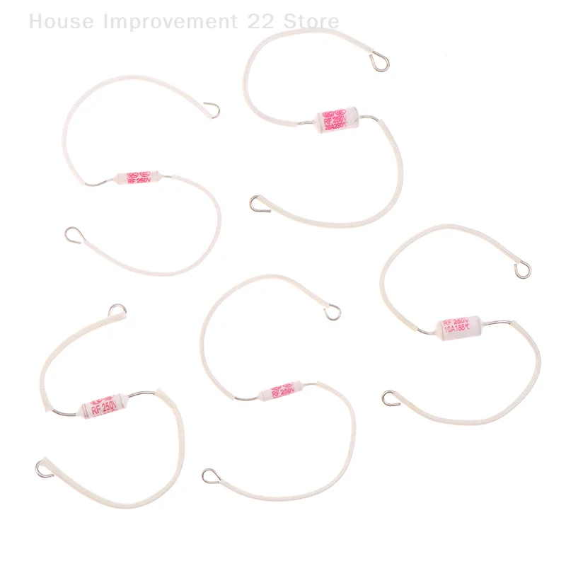RF 250V 10A 15A 20A 250V Ceramic Temperature Fuse 185/200/230C Degrees Thermal Fuse Cutoff