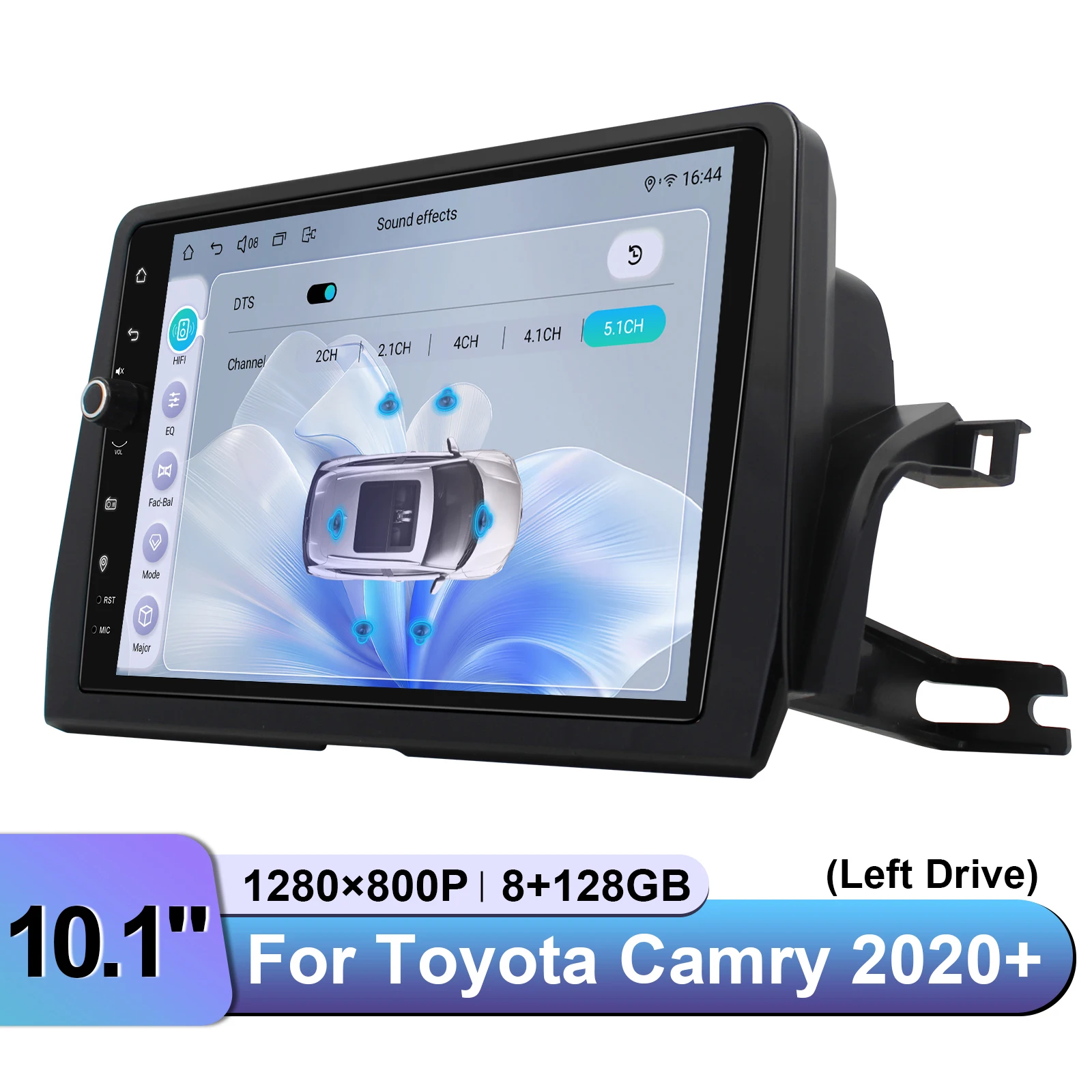 وحدة رأس ترقية نظام صوت السيارة مقاس 10.1 بوصة من Joying لسيارة Toyota Camry 2020+ CarPlay/Android Auto | مخرج HDMI لمسند الرأس #5