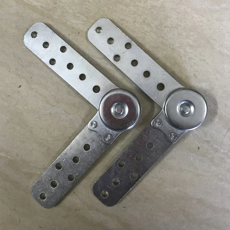 2pcs 90-180° Sofa Bed Hinge Mechanism 5-Position Adjusting Joint Hinge For Couch Armrest Headrest Backrest Furniture Hardware