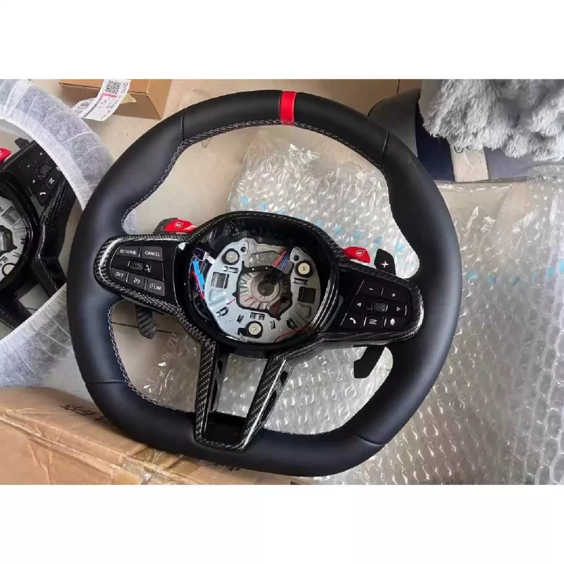 Customized Leather Car Steering Wheel For BMW M40i M340i M135i X3 X4 X5 X6 G02 G05 G06 G20 G21 G22 G26 G29 G80 Steering Wheel