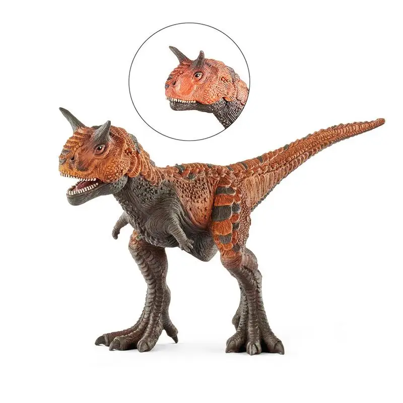 Dinosaur Model Toy Durable Realistic Dinosaur Model Toys 9inch North America Carnotaurus Dinosaur Figurine PVC Figures Model Kid