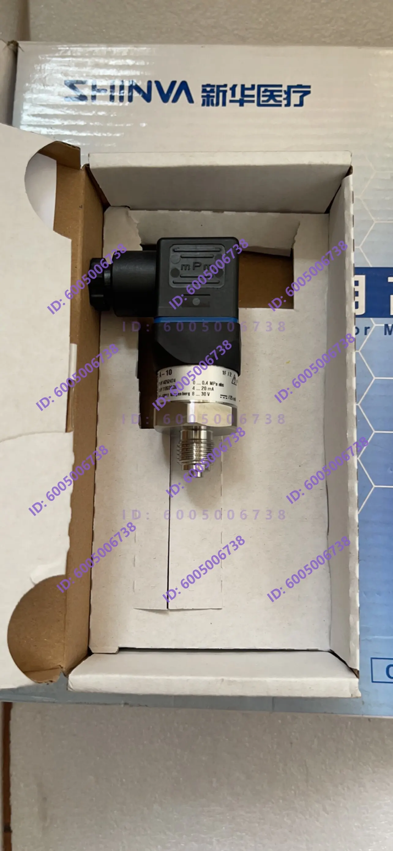 Sterilizer XG1.DMA-1.0 Pressure Transmitter A - 10.0-4 bar.abs