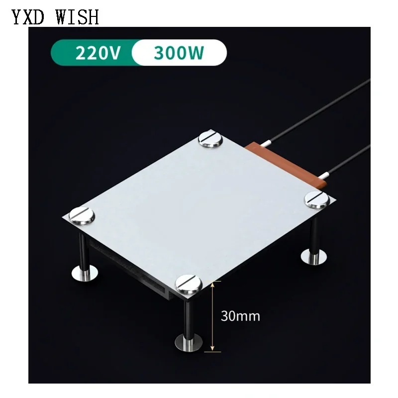 200W/300W/400W Aluminum Led Remove PTC Heating Plate Soldering Chip BGA Soldering Ball Split Welding Station Demolition Board