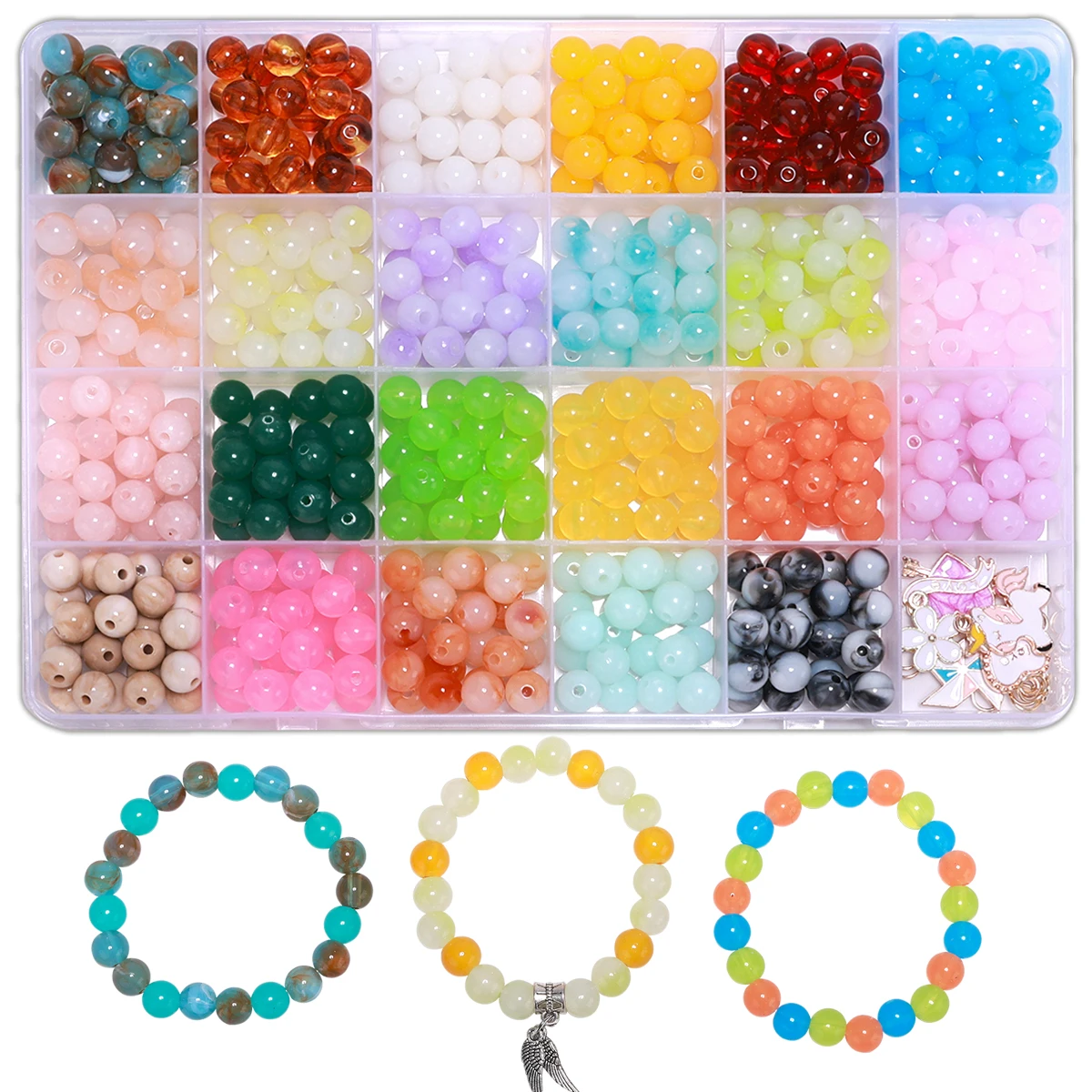 Handmade Jewelry Making Glass Beads  Glass BeadsJewelry  Necklaces And Bracelets Making For Girls/Women