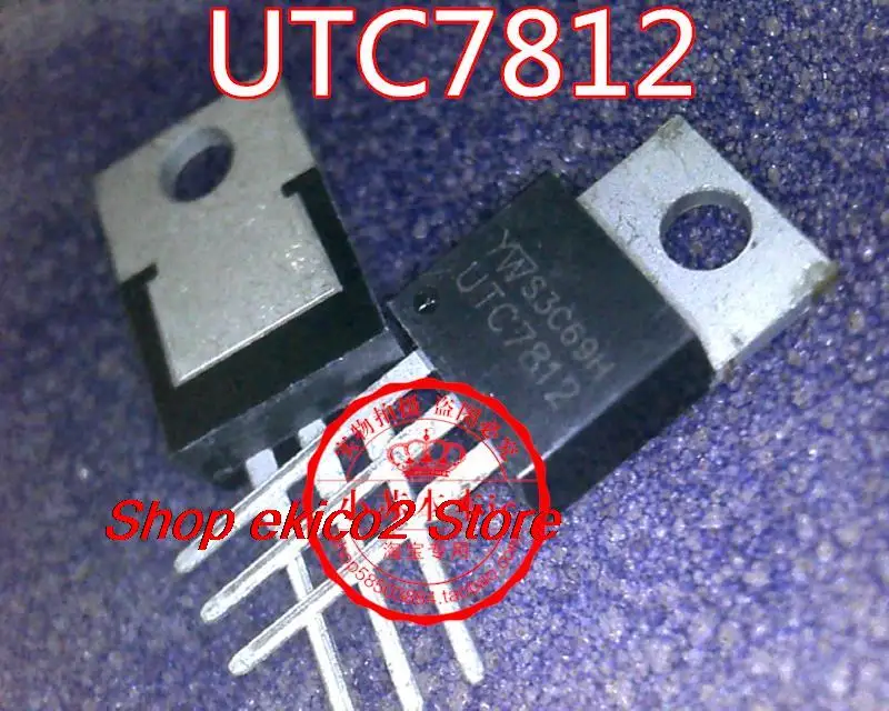 

10pieces Original stock UTC7812 YW TO-220