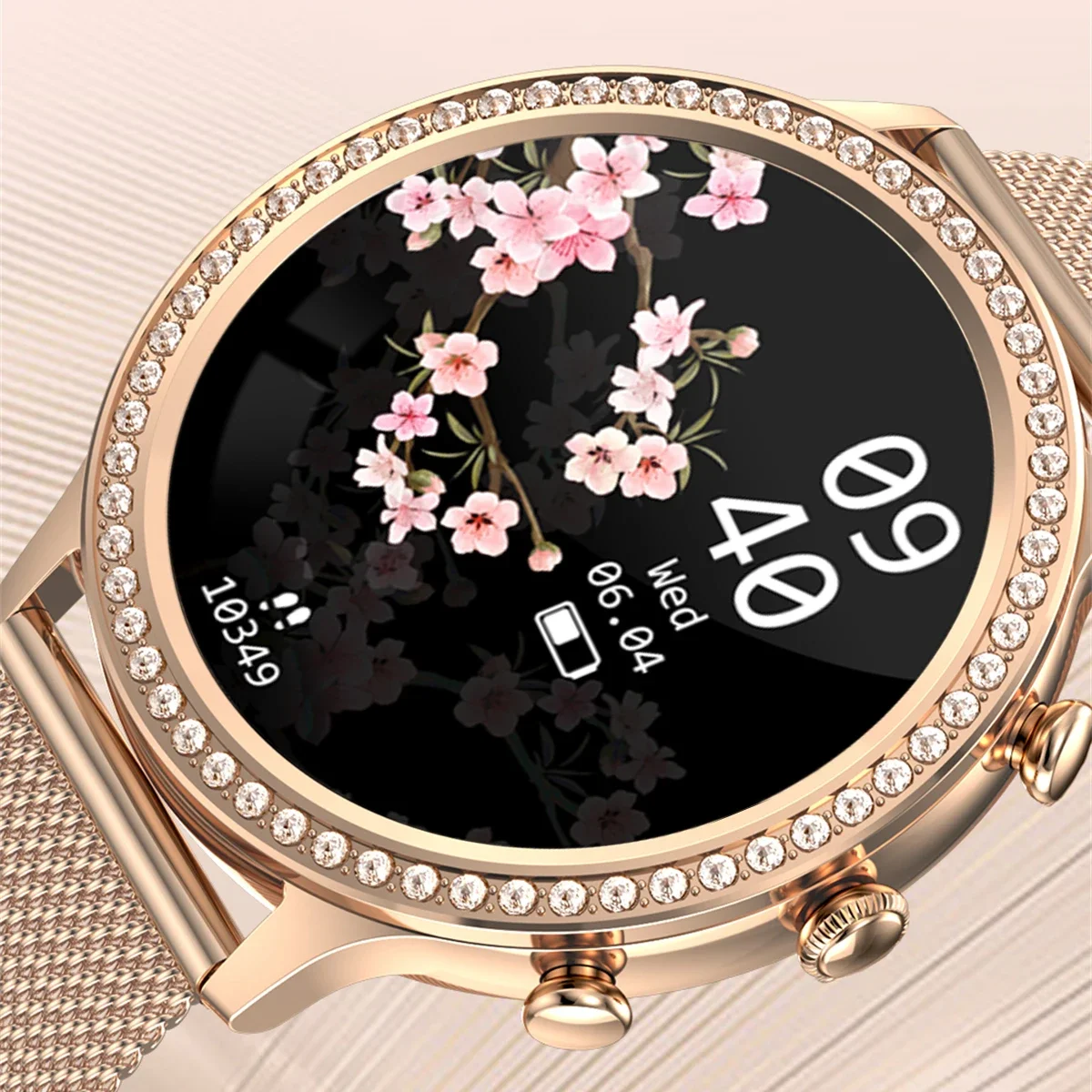 

2024 New Women's Shining Smartwatch - Bluetooth Call. Fitness Tracker AI Voice Assistant Heart Rate Monitoring Long Battery Life