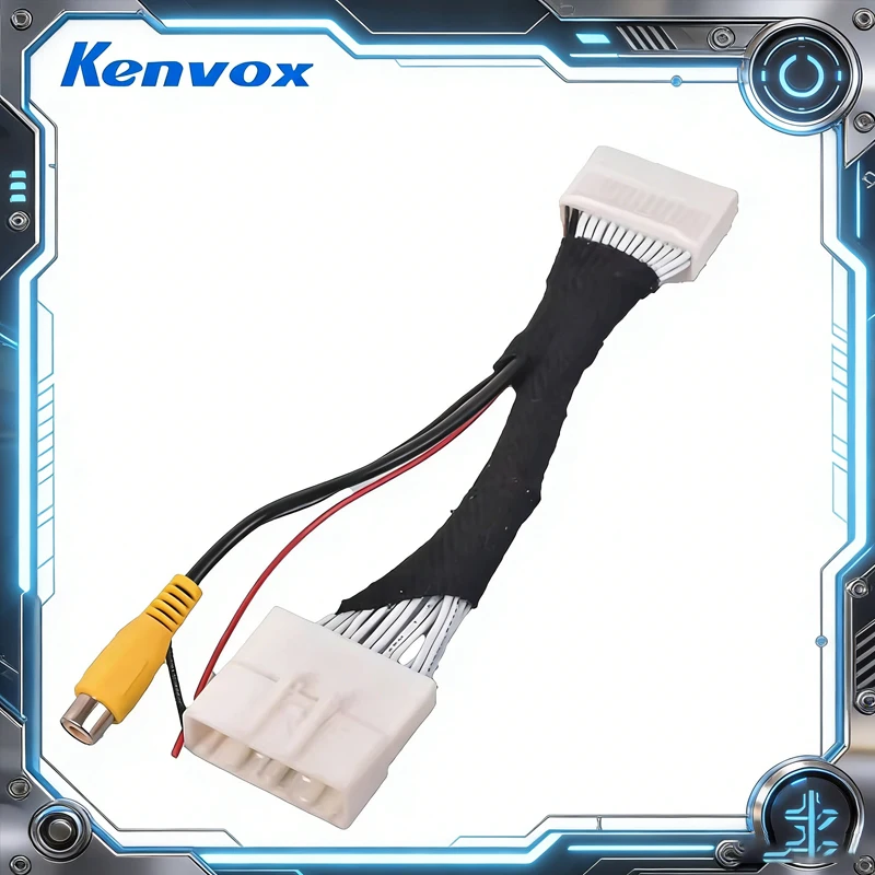 Rear View Camera Adapter Cables Harness Car Navigation System Reversing For Mazda 2 3 6 CX-5 Demio Axela Roadster MX-5 Miata