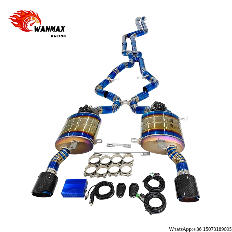 

High Performance Titanium Alloy Exhaust Catback System for E92 335i