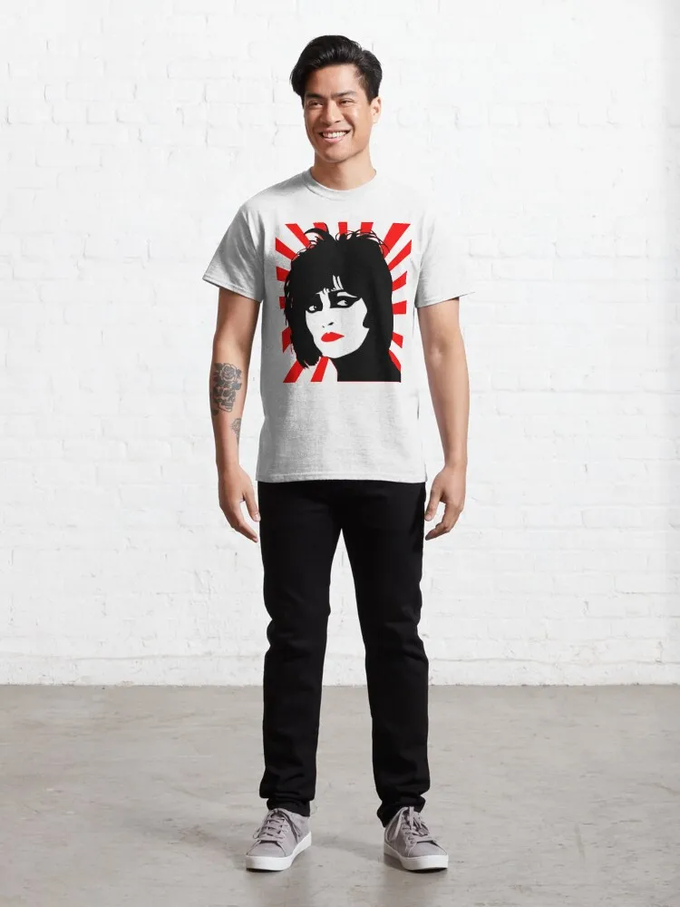 Siouxsie And The Banshees Classic T-Shirt Funny Short Sleeve Tshirt Streetwear New Fashion Top Tees