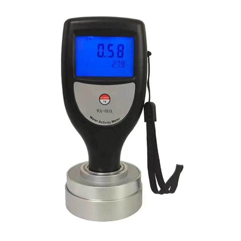 WA-60A Digital Food Water Activity Tester Meter 0.02aw Precision Water Activity Measuring Device for Food Laboratory Testing