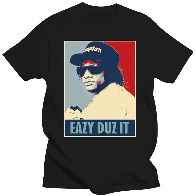 Brand T Shirts Men Cool Eazy Easy E Nwa Compton Printed Short Sleeve Tees New Men Fashion T Shirt Hipster Tops