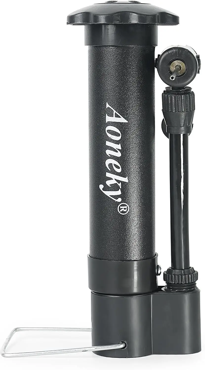 

Mini Hand Pump for Sports Balls, 5.75 Inch Portable Air Pump with Ball-Safe Needle, 11 PSI Manual Pump for Basketball Soccer Volleyball