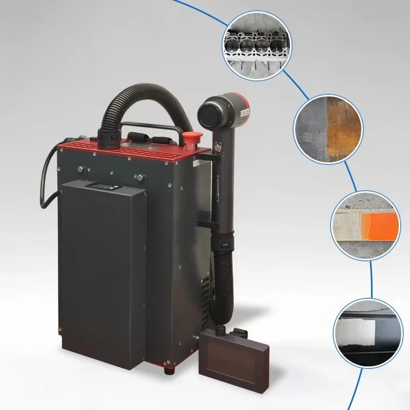 PulseCleaning Machine Paint Rust Removal 100W 200W 300W 500W Portable Cleaning Machine