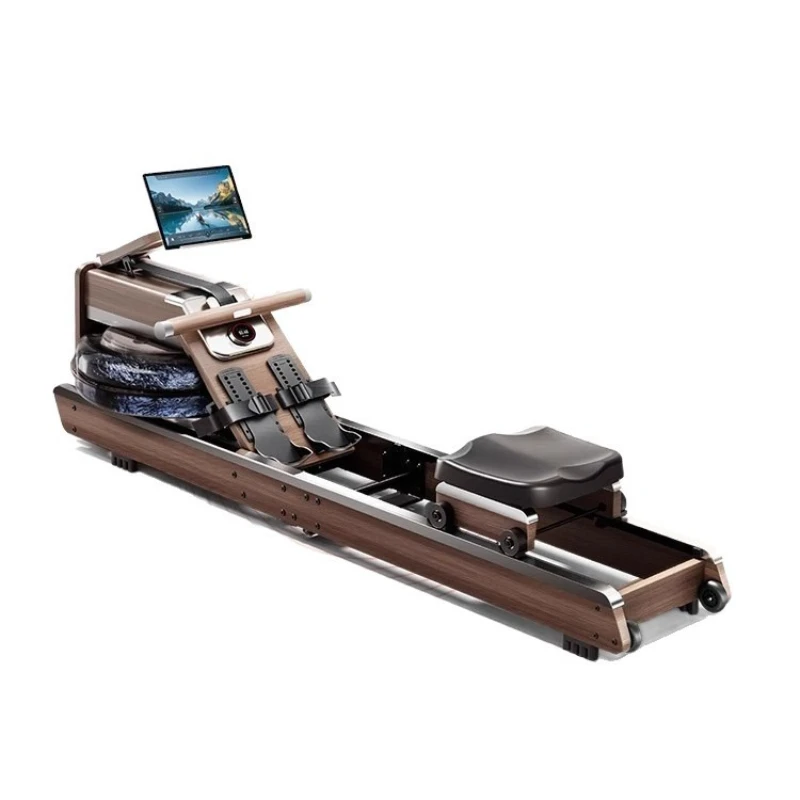 

Rowing machine household foldable intelligent water magnetic double resistance comprehensive training indoor fitness equipment