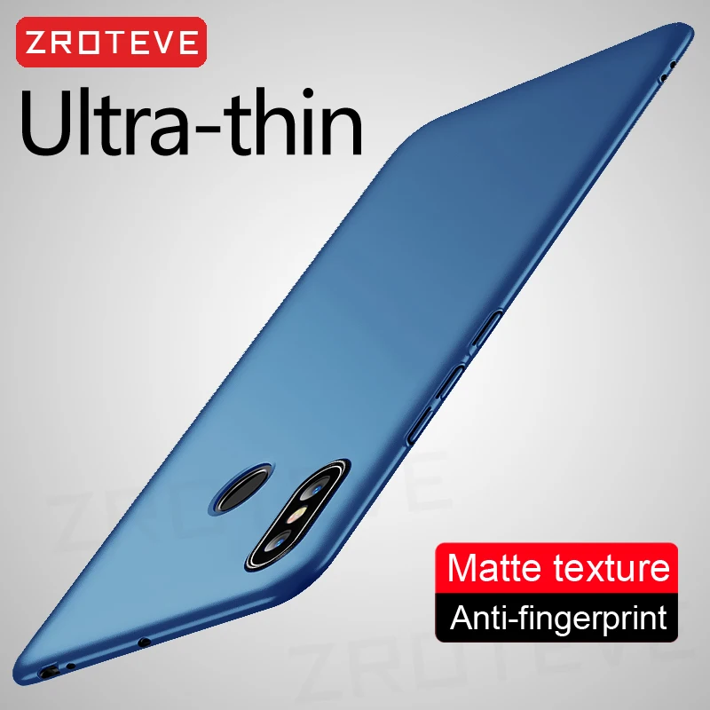 For Xiaomi Mi Max 3 Case ZROTEVE Slim Hard PC Frosted Cover For Xiaomi Mi Max3 Xiomi Max 2 3 Max2 Global Shockproof Phone Cases