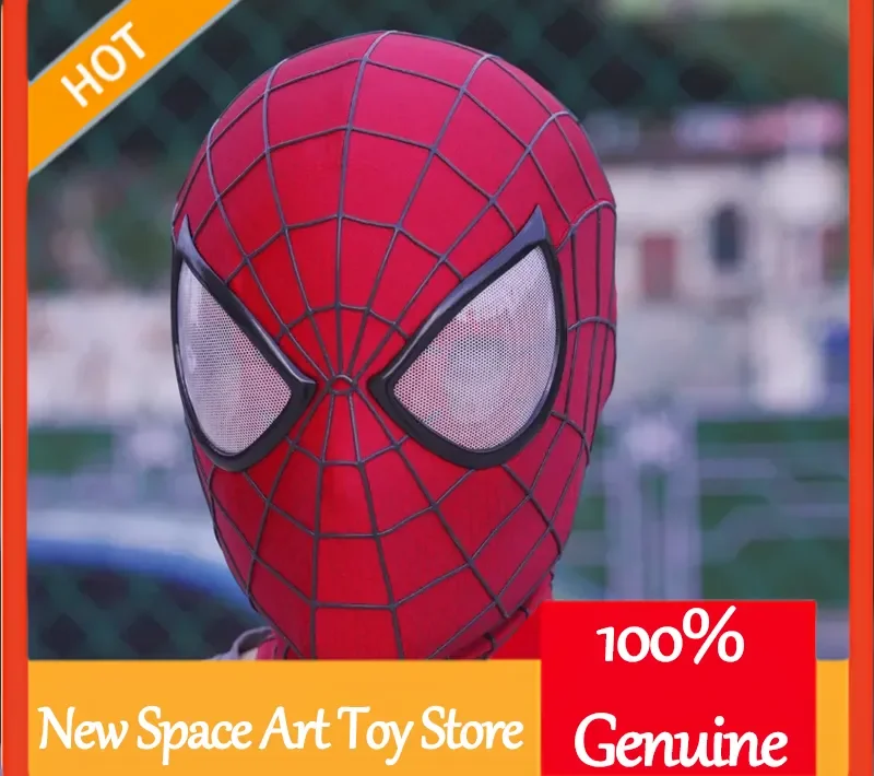 

Hot Spider-Man 2 Handcrafted High-Quality Mask Spiderman Garfield'S Version Of Peter Parker Amazing Halloween Cosplay Xmas Gifts