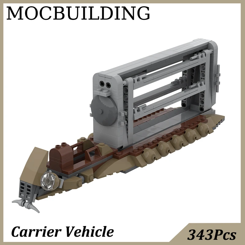 

Модель перевозчика автомобилей демонстрация сцены строительные блоки MOC строительные игрушки для детей