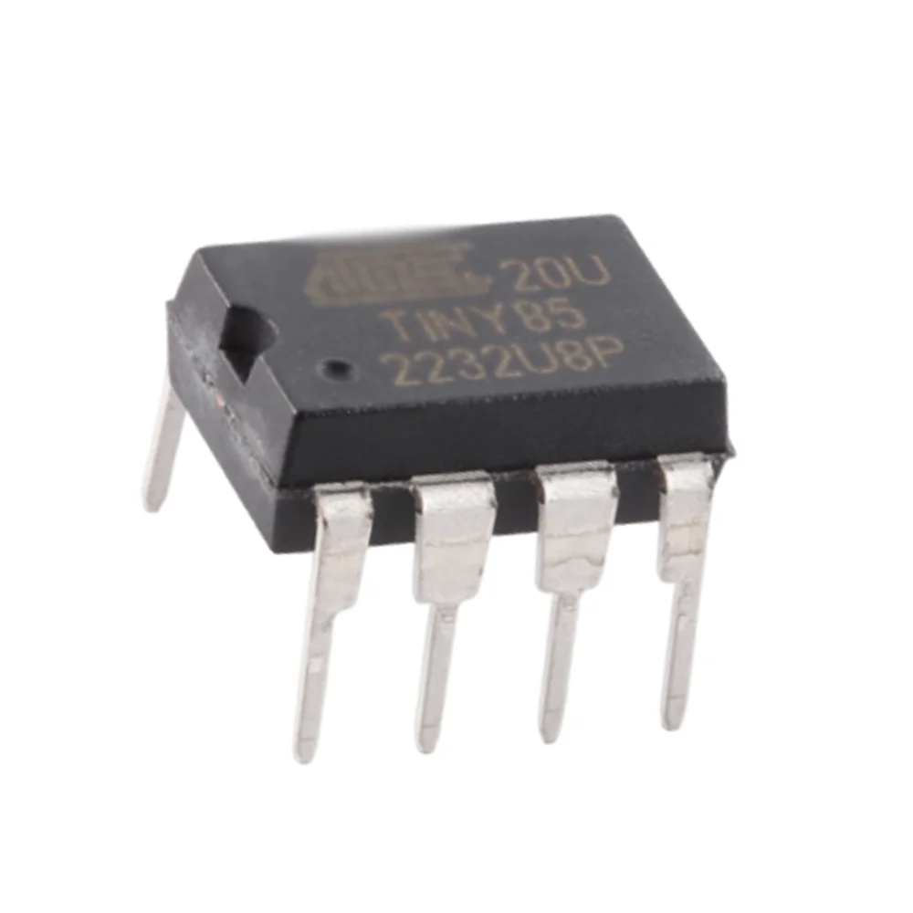 ATtiny85-20PU DIP-8 ATTINY85 DIP8 85-20PU ATTINY85-20 20U TINY85 DIP 8-bit AVR Microcontroller Chip IC New Original