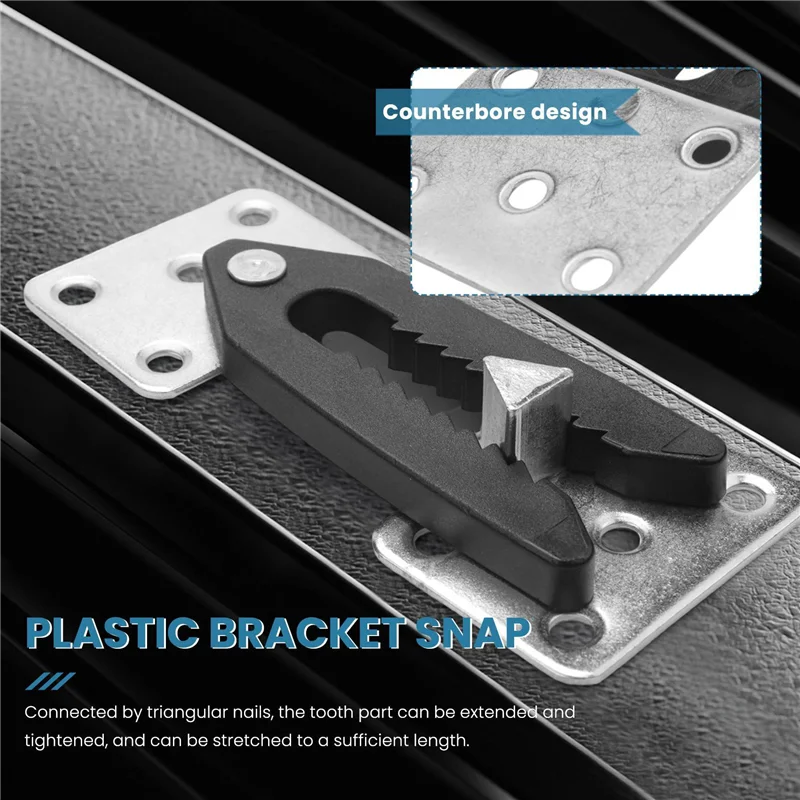 

AB46-секционный соединитель для дивана, 4-х шт. металлический соединитель для дивана с защелкой в стиле аллигатора, секционный соединитель для дивана